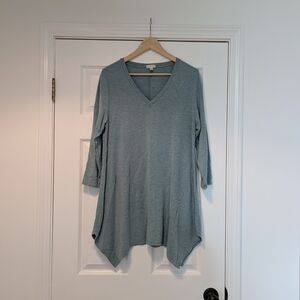 Garnet Hill V-Neck Tunic